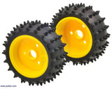 Tamiya TAM70194 Spike Tire Set (2)