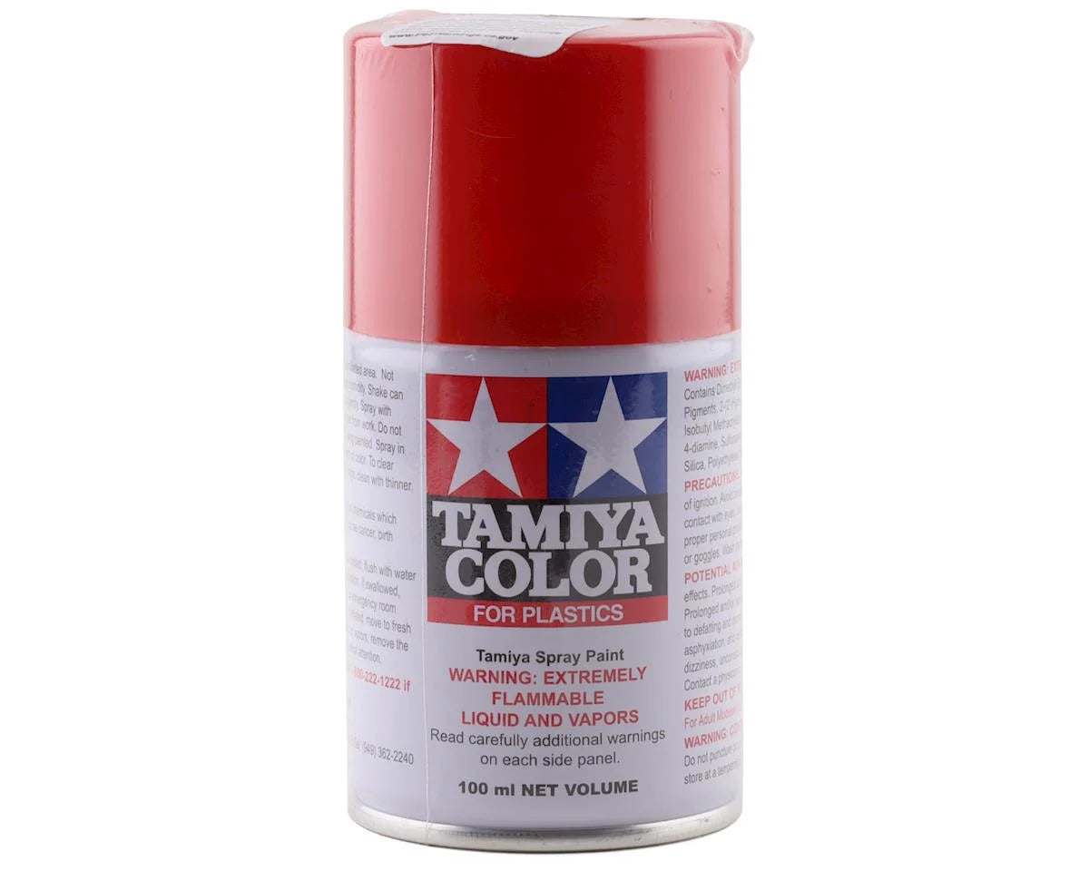 Tamiya TAM85049 TS-49 Bright Red Lacquer Spray Paint (100ml)