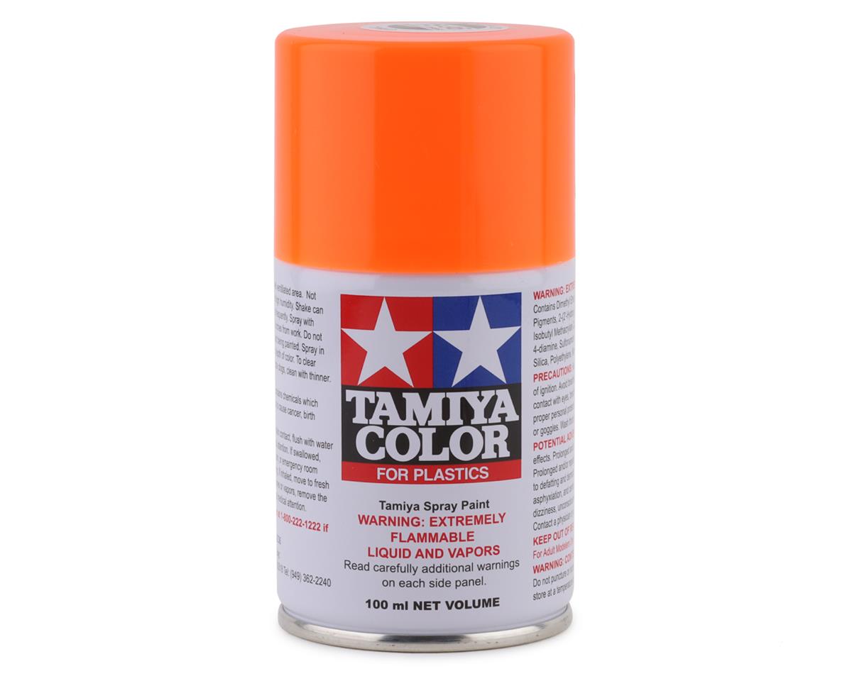 Tamiya 85096 TS-96 Fluorescent Orange Lacquer Spray Paint 100ml