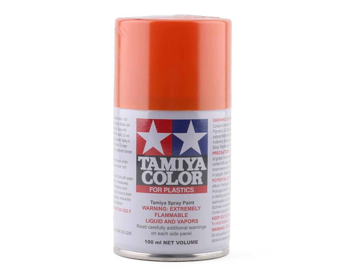 Tamiya 85098 TS-98 Pure Orange Lacquer Spray Paint 100ml