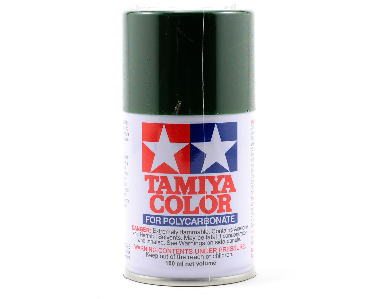 Peinture en aérosol Tamiya PS-22 Racing Green Lexan (100 ml)