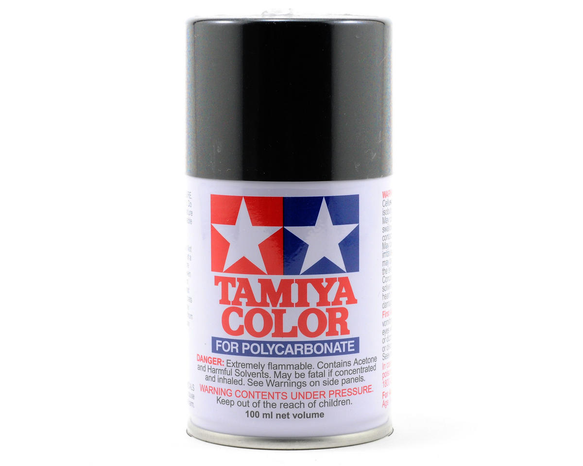 Tamiya 86023 PS-23 Gun Metal Polycarbonate Spray Paint 100ml