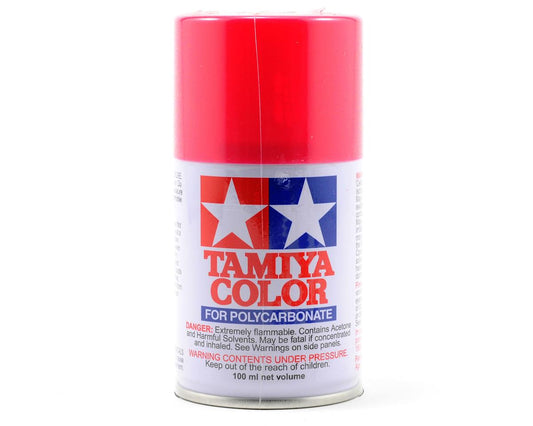 Pintura en aerosol Lexan rojo cereza Tamiya PS-33 (100 ml)