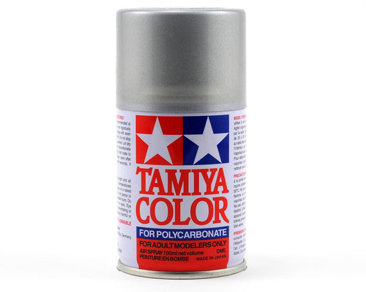 Tamiya PS-36 Pintura en aerosol Lexan plateada translúcida (100 ml)
