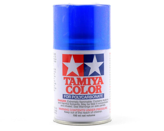Tamiya PS-38 Pintura en aerosol Lexan azul translúcido (100 ml)