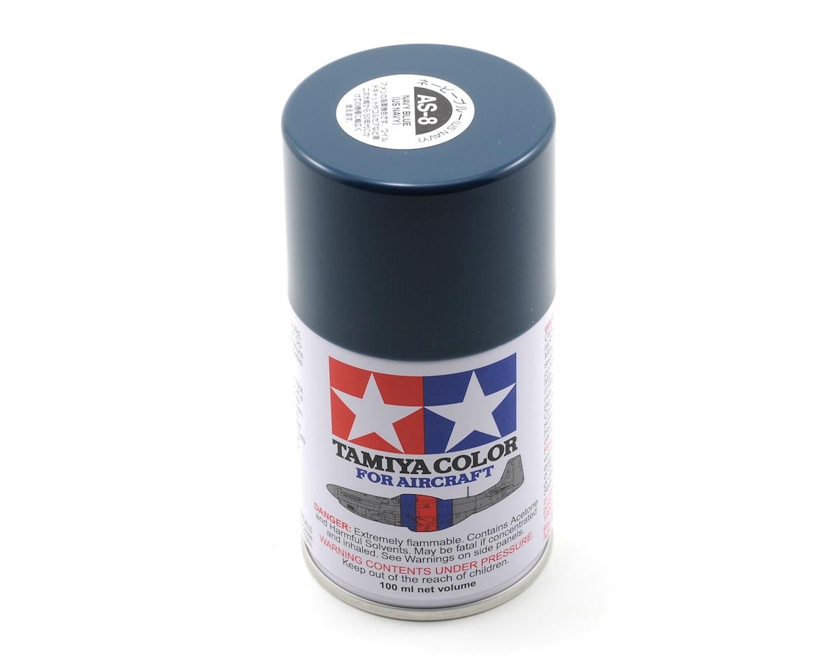 Tamiya 86508 AS-8 Navy Blue (US Navy) Aircraft Spray Paint 100ml