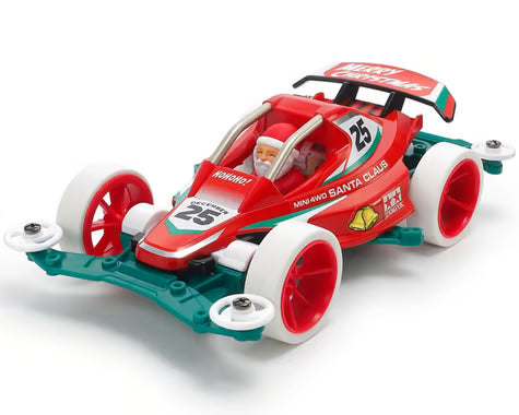 Tamiya TAM95698 1/32 JR Mini 4WD Santa Claus Kit (Red Racer) (Limited Edition)