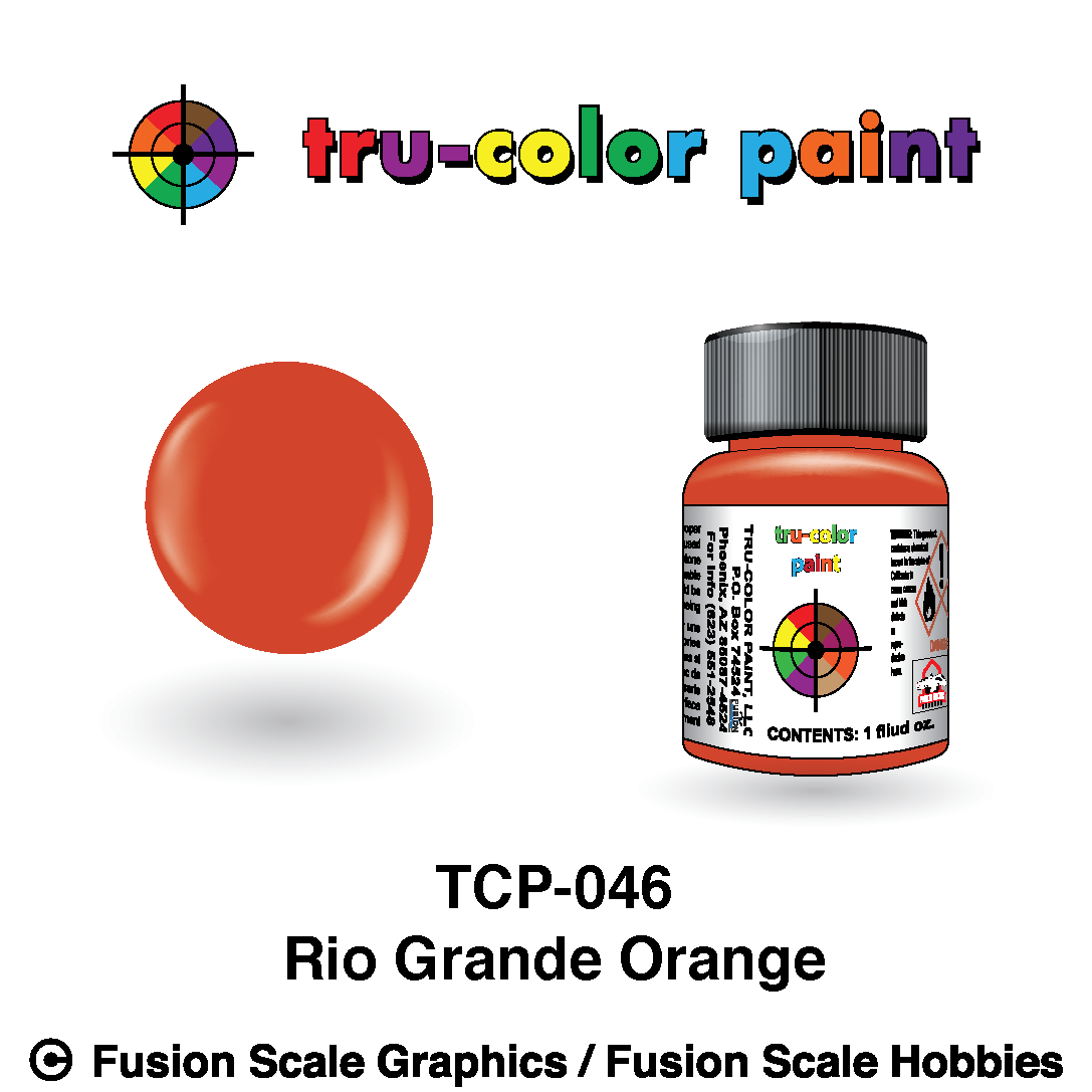 Tru Color Paint Rio Grande Orange 1oz - 046