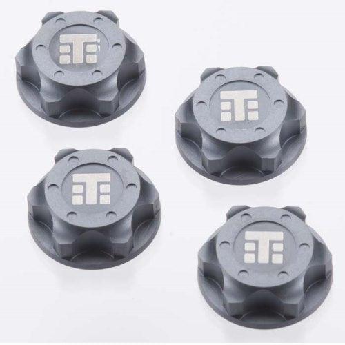 Tekno R/C TKR5116B Wheel Nuts T Logo 17mm Serrated M12x1.0 Tekno EB48