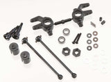 Tekno RC M6 Front & Rear Driveshafts & Steering Block Set Stampede/Slash 4x4