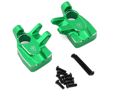 Treal Hobby Axial AXP8 Gilamon CNC-Machined Aluminum Front Steering Knuckles (2)
