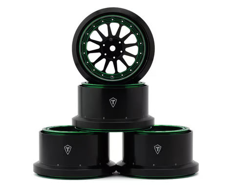 Treal Hobby Aluminum Beadlock Monster Truck Wheels for Traxxas® Mini Maxx® (4) w/12mm Hex