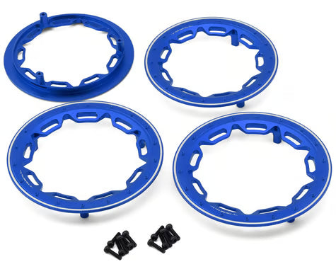 Treal Hobby 7075 Aluminum Front Wheel Rings for Traxxas® Funco® Pro Scale® (4) (3.5")