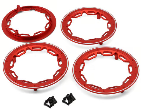 Treal Hobby 7075 Aluminum Front Wheel Rings for Traxxas® Funco® Pro Scale® (4) (3.5")