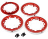 Treal Hobby 7075 Aluminum Front Wheel Rings for Traxxas® Funco® Pro Scale® (4) (3.5")