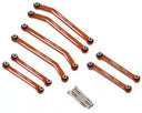 Treal Hobby Axial AX24 Aluminum High Clearance Suspension Links Set