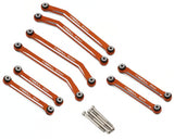 Treal Hobby Axial AX24 Brass High Clearance Suspension Links Set
