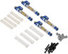 Treal Hobby FCX24 Threaded Double Barrel Aluminum Shocks (43mm (4)