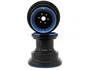 Treal Hobby Losi LMT Aluminum Monster Truck Bead-Lock Wheels (Black/Purple)