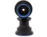 Treal Hobby Losi LMT Aluminum Monster Truck Bead-Lock Wheels (Black/Purple)