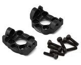 Treal Hobby Losi Mini LMT Aluminum Front C Hub Spindle Carriers (2) (0 Degree)