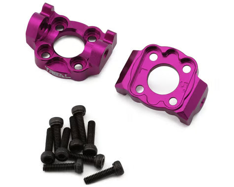Treal Hobby Losi® Mini LMT Aluminum Front C-Hub Spindle Carriers (2) (5°)