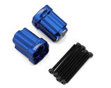 Treal Hobby Losi® Mini LMT 7075 Aluminum Rear Hub Axle Mounts (3°) (2)