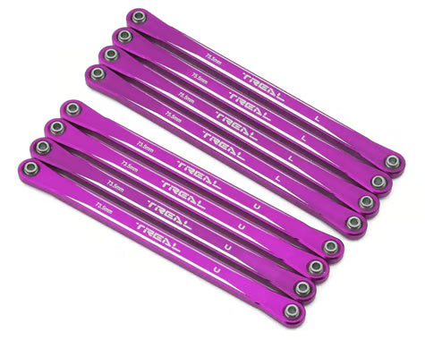 Treal Hobby Losi Mini LMT Extended CNC-Aluminum Suspension Links Set
