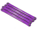 Treal Hobby Losi Mini LMT Aluminum Lower Suspension Links (4)