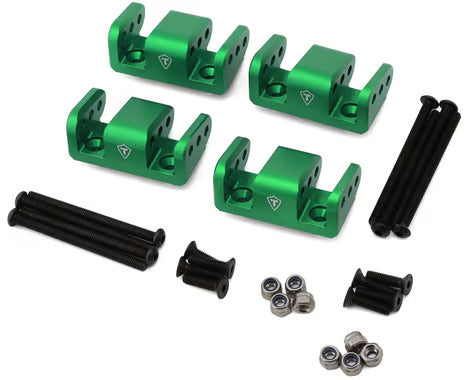 Treal Hobby Losi LMT 2.0 7075 Aluminum Dual Lower Shock Mounts Set