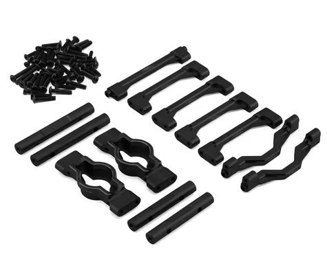 Treal Hobby Losi LMT 2.0 7075 Aluminum Crossbar Chassis Brace Set