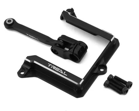 Treal Hobby 7075 Aluminum Steering Servo Horn Tie Rod Link & Mount Set for Traxxas® Maxx® & Maxx Slash® (25T)