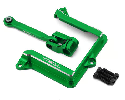 Treal Hobby 7075 Aluminum Steering Servo Horn Tie Rod Link & Mount Set for Traxxas® Maxx® & Maxx Slash® (25T)