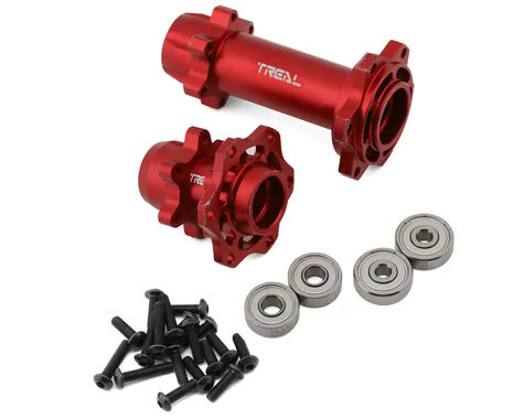 Treal Hobby Promoto CNC Aluminum Front & Rear Hub Set