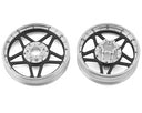 Treal Hobby Losi Promoto MX CNC Aluminum Wheel Set w/Carbon Spokes