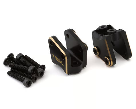 Treal Hobby Axial RBX10 Ryft Brass Rear Link Mounts (2) (22.65g)