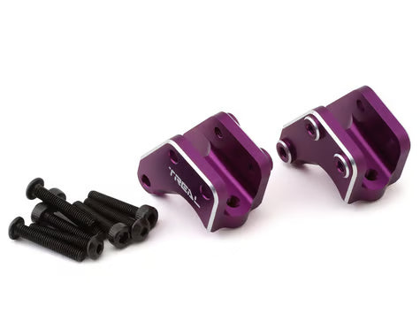 Treal Hobby Axial RBX10 Ryft Brass Front Link Mounts (2) (29g)