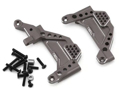 Treal Hobby Axial SCX10 III CNC Aluminum Front Shock Mounts (2) w/Pan Hard Mount