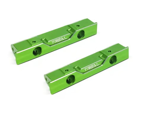 Treal Hobby SCX10 Pro 7075 Aluminum Front & Rear Bumper Mount Set