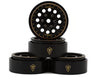 Treal Hobby Type C 1.0" 4-Slot Brass Beadlock Wheels