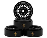 Treal Hobby Type C 1.0" Aluminum Beadlock Crawler Wheels (4) (27.3g)