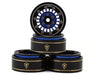Treal Hobby Type C 1.0" Aluminum Beadlock Crawler Wheels (4) (27.3g)