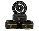 Treal Hobby Type C 1.0" Aluminum Beadlock Crawler Wheels (4) (27.3g)