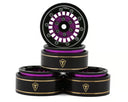 Treal Hobby Type C 1.0" Aluminum Beadlock Crawler Wheels (4) (27.3g)