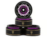 Treal Hobby Type C 1.0" Aluminum Beadlock Crawler Wheels (4) (27.3g)