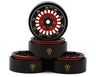 Treal Hobby Type C 1.0" Aluminum Beadlock Crawler Wheels (4) (27.3g)
