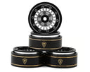 Treal Hobby Type C 1.0" Aluminum Beadlock Crawler Wheels (4) (27.3g)