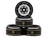 Treal Hobby Type C 1.0" Aluminum Beadlock Crawler Wheels (4) (27.3g)