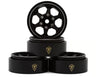 Treal Hobby Type D 1.0" Concave 6-Spok Beadlock Wheels (4) (21.2g)