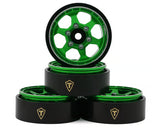 Treal Hobby Type D 1.0" Concave 6-Spok Beadlock Wheels (4) (21.2g)